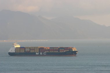 the sunset at the Lung kwn tan, hong kong 