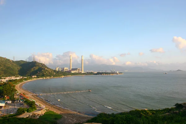 Krajobraz Lung Kwu Tan Tuen Mun Lipca 2005 — Zdjęcie stockowe