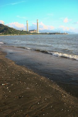 2 Temmuz 2005 'te Lung Kwu Tan' daki Tuen Mun Santrali