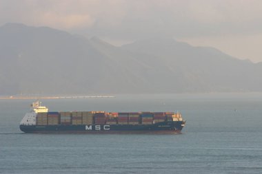 the sunset at the Lung kwn tan, hong kong 