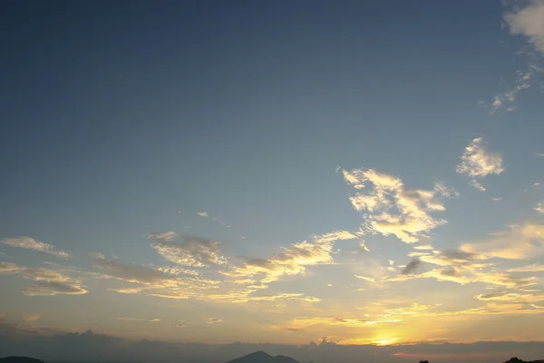 Ηλιοβασίλεμα Στο Μαύρισμα Των Πνευμόνων Tuen Mun — Φωτογραφία Αρχείου