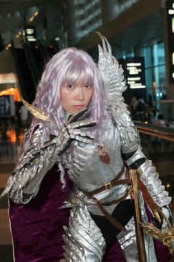 30 Temmuz 2005 Comic Party 'deki güzel Cosplayer,