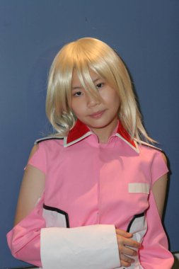 30 Temmuz 2005 Comic Party 'deki güzel Cosplayer,