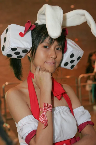 Juli 2005 Skönheten Cosplayer Comic Party — Stockfoto