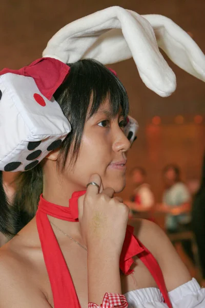 Juli 2005 Die Schönheit Cosplayer Während Comic Party — Stockfoto