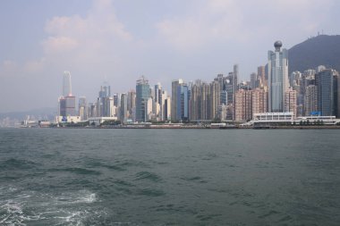 23 Temmuz 2021 Kennedy Town sahil şeridinin batısı, Hong Kong 