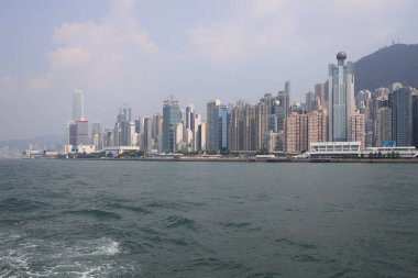23 Temmuz 2021 Kennedy Town sahil şeridinin batısı, Hong Kong 