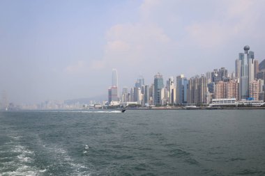 23 Temmuz 2021 Kennedy Town sahil şeridinin batısı, Hong Kong 