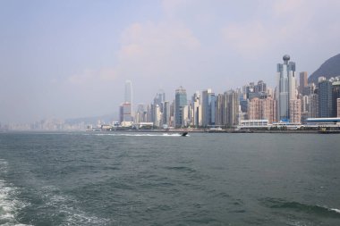 23 Temmuz 2021 Kennedy Town sahil şeridinin batısı, Hong Kong 