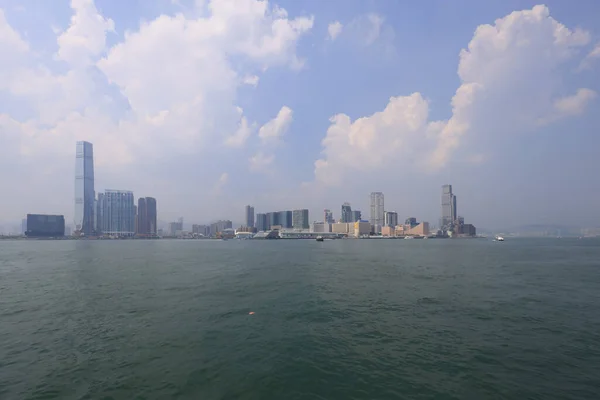 Července 2021 Pobřeží Tsim Sha Tsui Hong Kongu — Stock fotografie