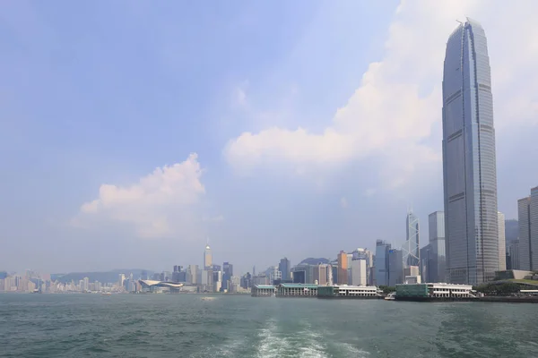 Temmuz 2021 Hong Kong Sahil Şeridi — Stok fotoğraf