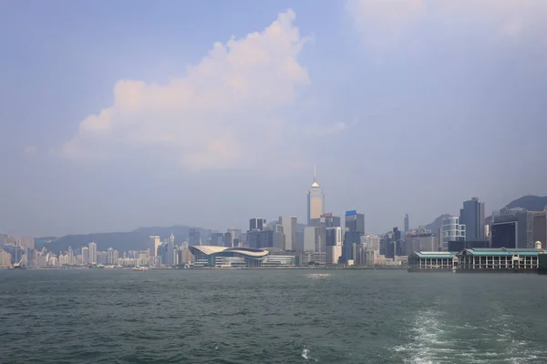 July 2021 Coast Line Central Hong Kong — 스톡 사진