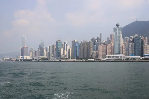 Julio 2021 West Kennedy Town Coast Line Hong Kong — Foto de Stock