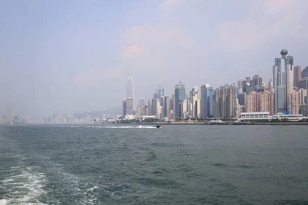 Julio 2021 West Kennedy Town Coast Line Hong Kong — Foto de Stock