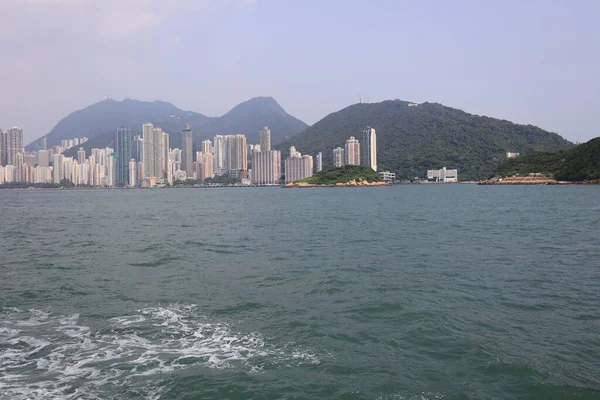 July 2021 West Kennedy Town Coast Line Hong Kong — 스톡 사진
