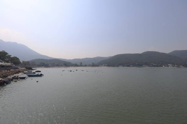 23 Temmuz 2021 Silver Mine Bay Beach, Mui Wo, Lanta adası.