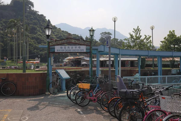 July 2021 Bicycle Parking Waterfront Mui Pie — Stock Fotó