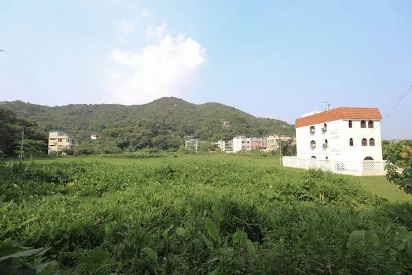 Juli 2021 Die Landschaft Des Dorfes Wang Tong Mui — Stockfoto