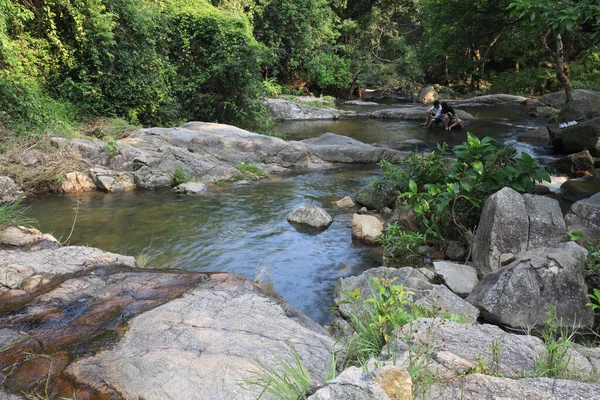 Luglio 2021 Fiume Alla Cascata Del Silvermine Mui — Foto Stock