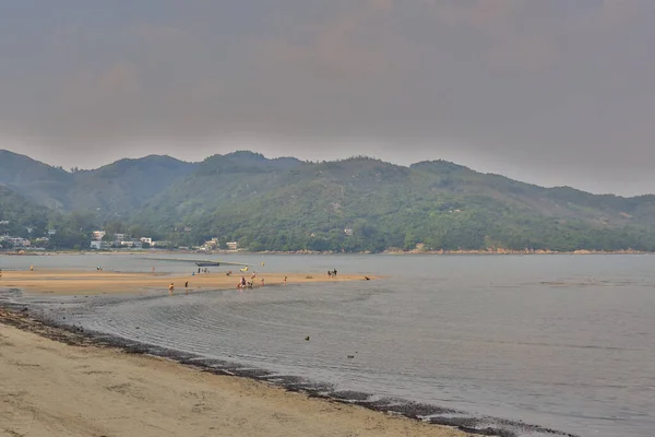 July 2021 Silver Mine Bay Beach Mui Island Lantau — 图库照片