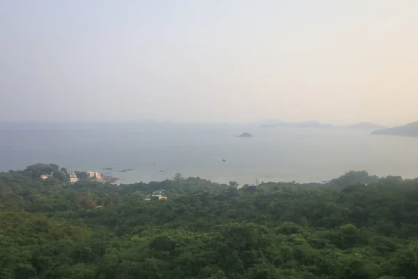 Julio 2021 Línea Costera Del Sur Lantau Hong Kong — Foto de Stock