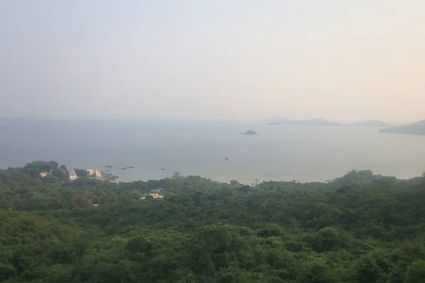 Juli 2021 Kustlinjen Lantau South Hong Kong — Stockfoto