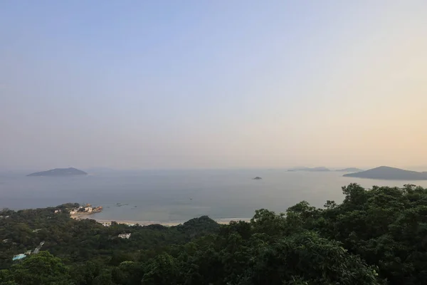 Julio 2021 Línea Costera Del Sur Lantau Hong Kong —  Fotos de Stock