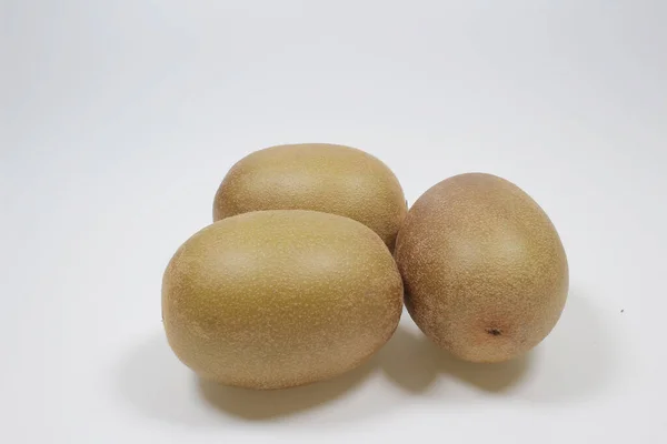 Frutos Kiwi Dorado Grosellas Chinas Aisladas Sobre Fondo Blanco — Foto de Stock