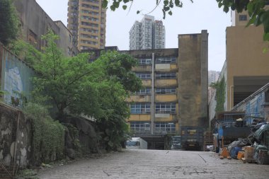 31 Temmuz 2021. Ta Chuen Ping Caddesi, Kwai Chung Endüstri Binası.