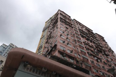 31 Temmuz 2021 apartman binaları, Kwai Hing 'deki konutlar.
