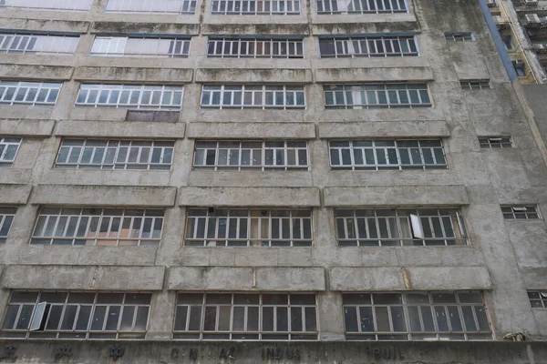 Julio 2021 Edificio Antiguo Una Ciudad Industrial Kwai Chung —  Fotos de Stock