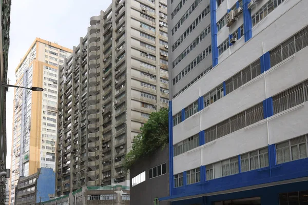 Julho 2021 Área Edifício Industrial Chuen Ping Kwai Chung — Fotografia de Stock