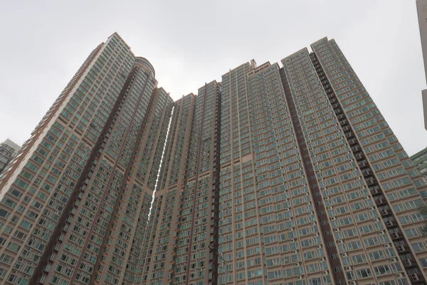 July 2021 Apartment Buildings Residential Real Estate Kwai Hing — Stock Photo, Image