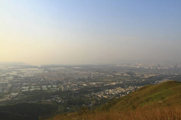 Tai Sang Wai Und Fairview Park Blick Auf Kai Kung — Stockfoto