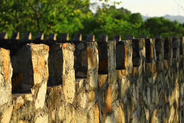 Stone Wall Tai Lam Country Park — 图库照片
