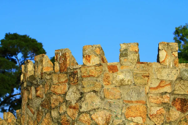 Old Stone Wall Stone Wall Texture Background — Stock Photo, Image