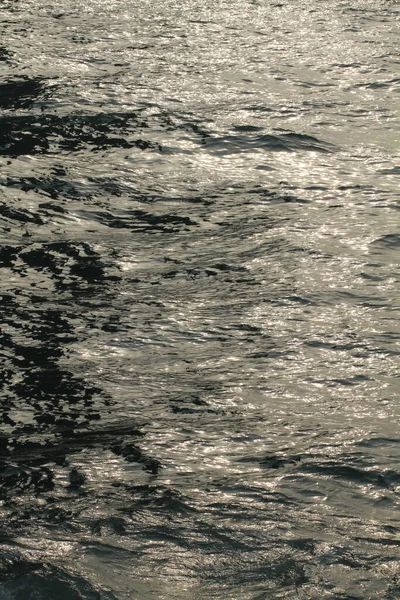 Das Gekräuselte Wasser Die Luftaufnahme Der Meeresoberfläche — Stockfoto