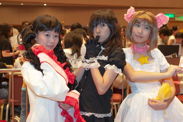 Japonya Cosplay Festivali Nde Ağustos 2006 Cosplayer Karakterleri — Stok fotoğraf