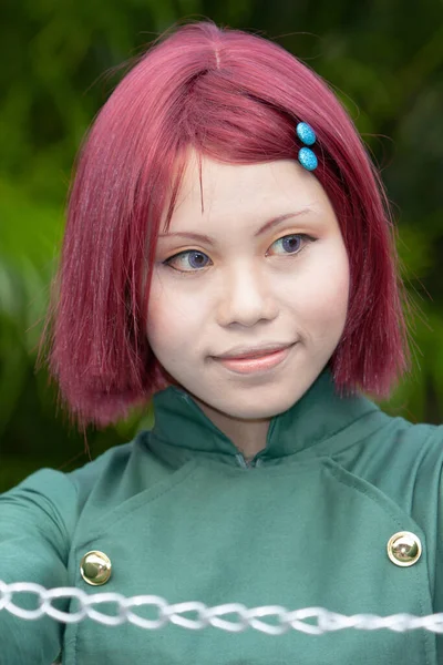 Oct 2007 Portrait Beautiful Girl Cosplay — Stock Photo, Image