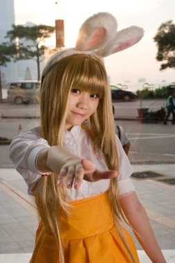 30 Temmuz 2006 Japonya anime kostüm, kız kostüm portresi