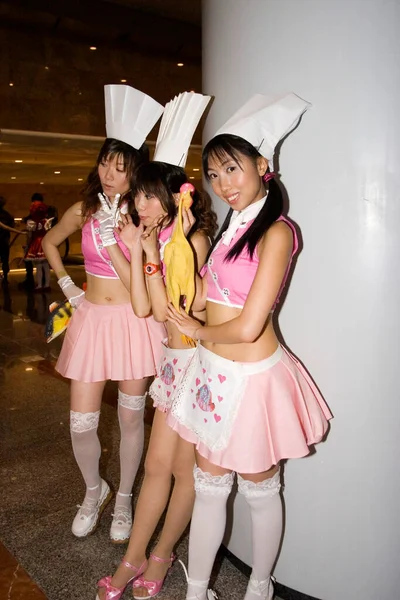 Juli 2006 Japan Anime Cosplay Portret Van Meisje Cosplay — Stockfoto