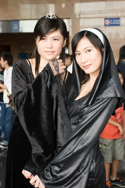 Japan Anime Cosplay Portrait Des Mädchens Cosplay — Stockfoto