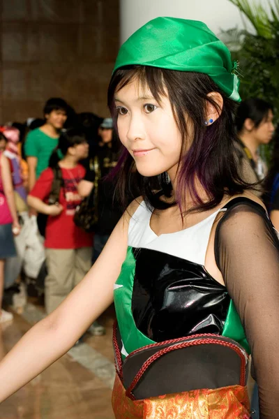 Juli 2006 Japan Anime Cosplay Portret Van Meisje Cosplay — Stockfoto