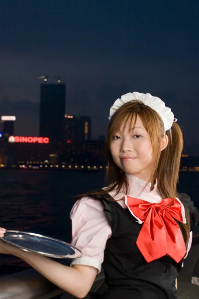 Julio 2006 Japón Anime Cosplay Retrato Chica Cosplay —  Fotos de Stock