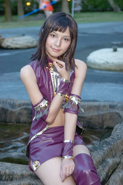 Portrait Une Belle Fille Cosplay Juillet 2007 — Photo