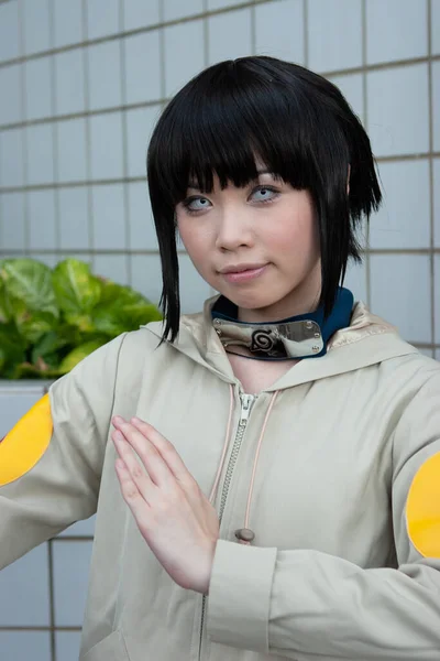 Porträt Eines Schönen Mädchens Cosplay Juli 2007 — Stockfoto