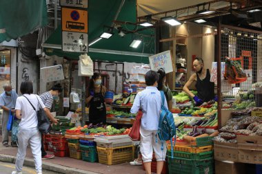 7 Ağustos 2021 Tarihi şehir merkezi Causeway Körfezi Pazarı.