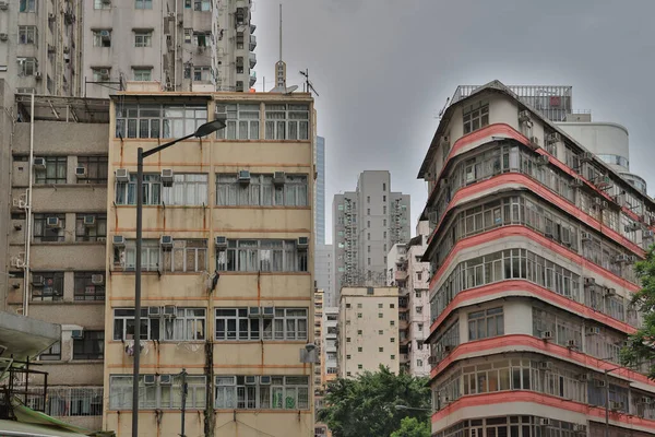 Aug 2021 Het Woon Kantoorgebouw Aan Wan Chai — Stockfoto