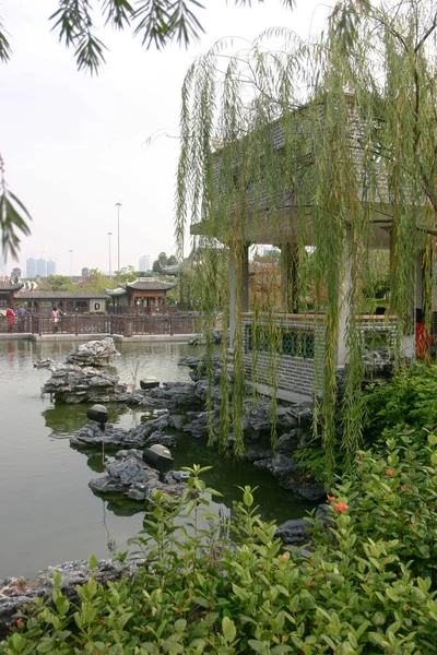 Dec 2004 Watervijver Tuin Chinese Tuin — Stockfoto