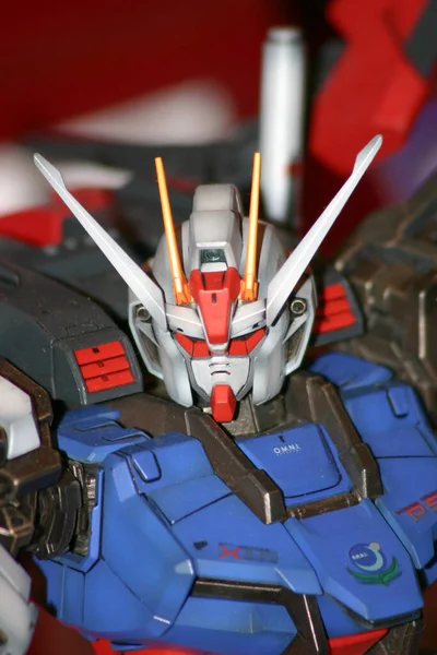 Modelo Figura Ação Gundam Selecionado — Fotografia de Stock